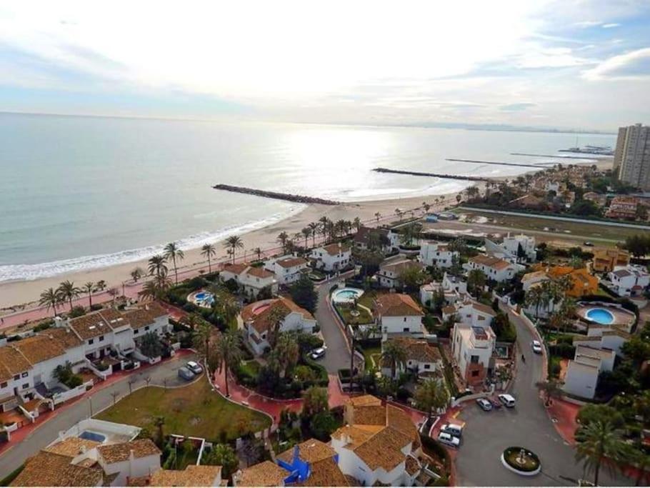 Apartamento Playa Urb Privada 2 Habitaciones Valencie Exteriér fotografie